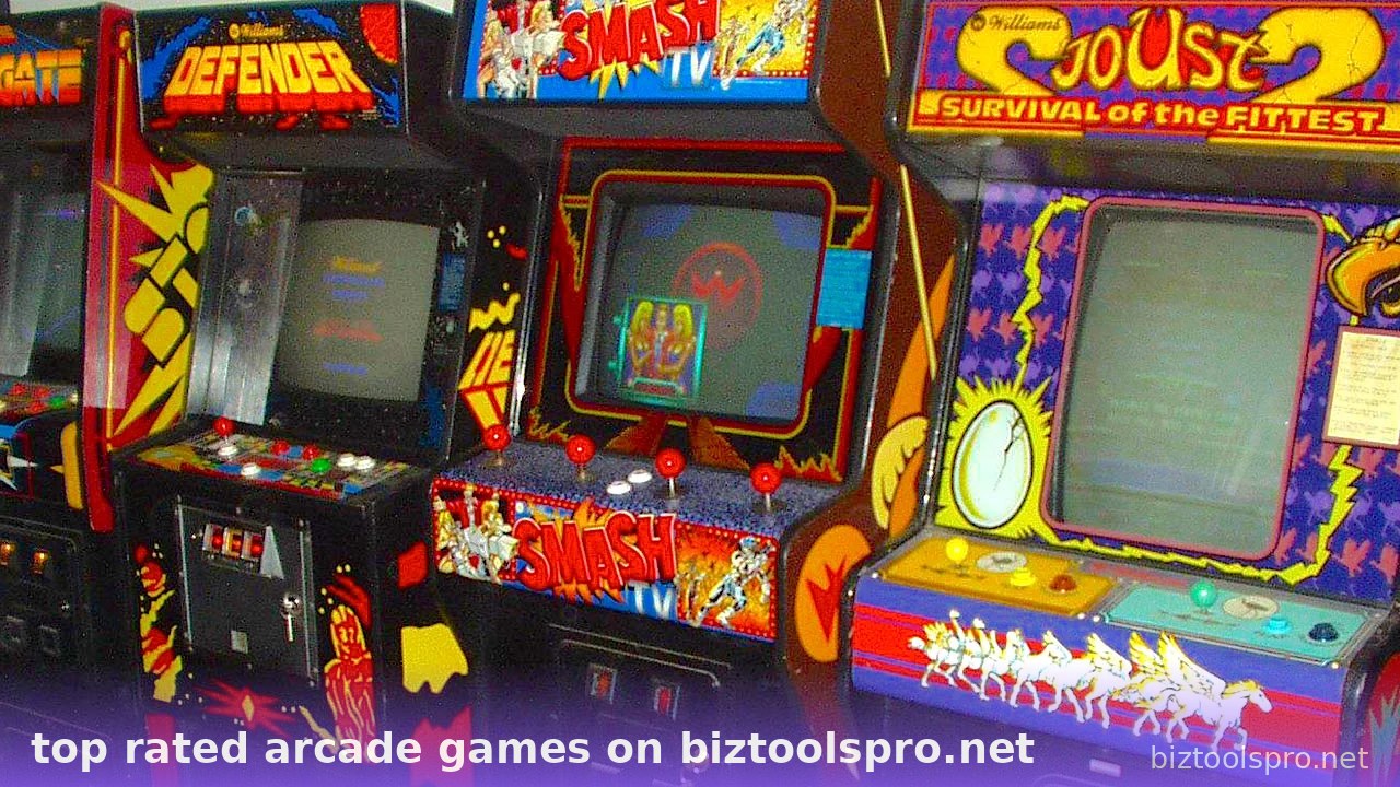 Các máy chơi game arcade cổ điển, top rated arcade games on biztoolspro.net