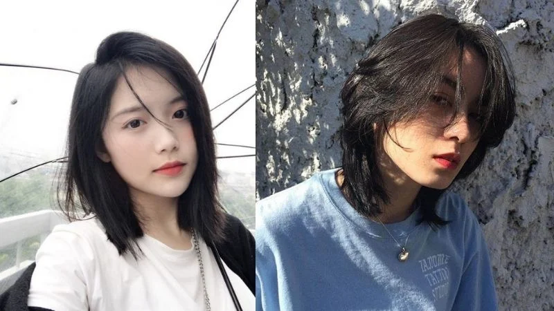 Gợi ý những kiểu tóc mullet layer nữ mặt tròn luôn 'tự tin khoe cá tính'