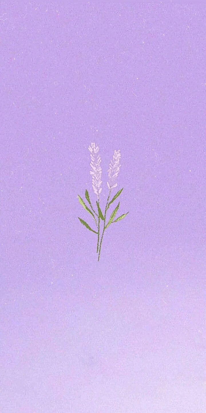 Purple phone wallpaper with a floating flower | Đồ màu tím, Biểu tượng ứng dụng, Tím pastel