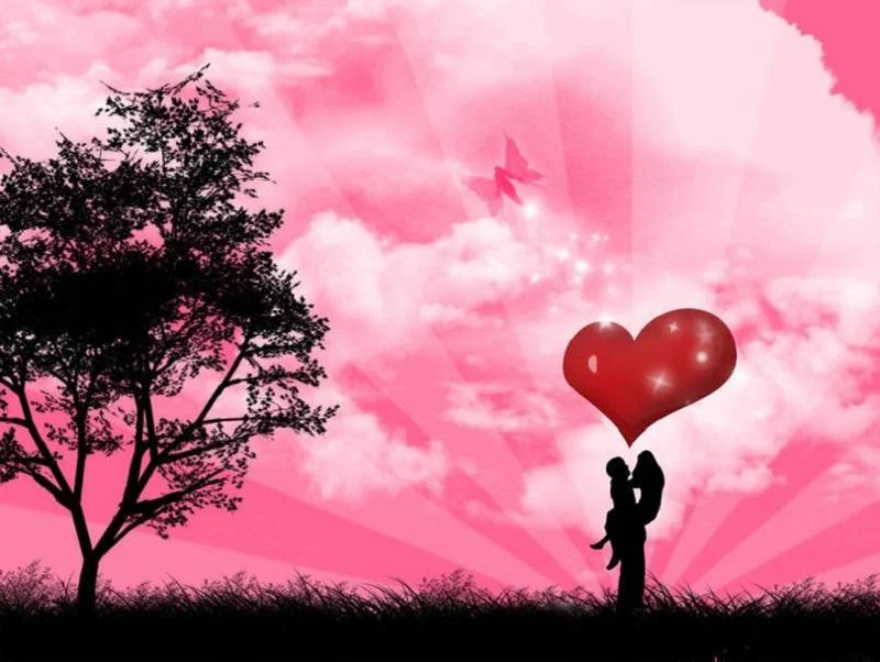 Top hình nền trái tim cute cho các cặp đôi (2)