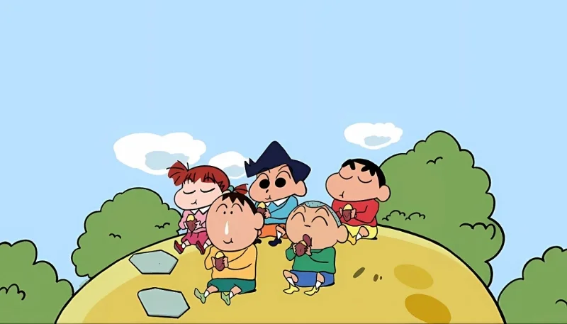 Hình nền máy tính Shin Cậu Bé Bút Chì cute (4)