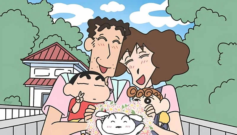 Hình nền máy tính Shin Cậu Bé Bút Chì cute