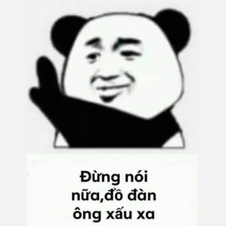 Đừng nói nữa đồ đàn ông xấu xa