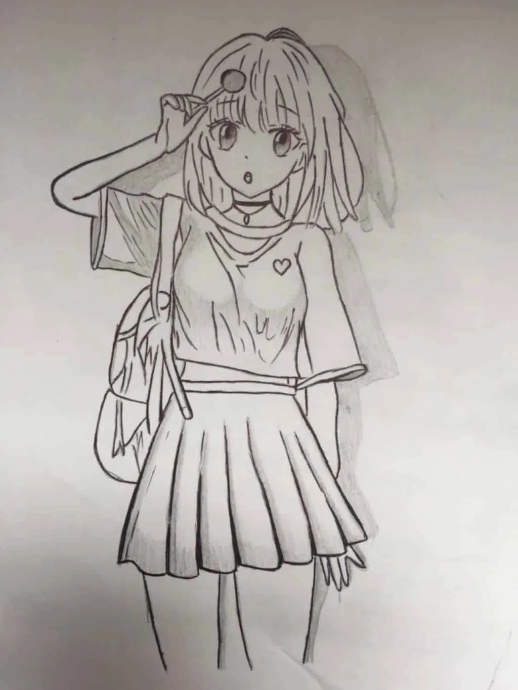 Vẽ Tranh Anime Nữ Đẹp: 76+ Hình Vẽ Anime Nữ Đơn Giản Cute