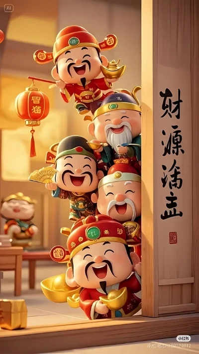 Hình ảnh Thần Tài phát lộc