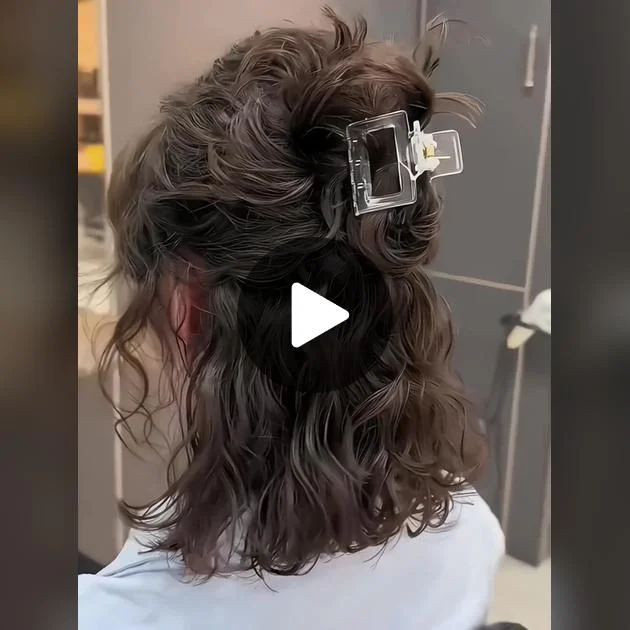 Mẫu uốn hippie cho tóc ngắn cực xinh nàng thử ngay nhé! | TikTok