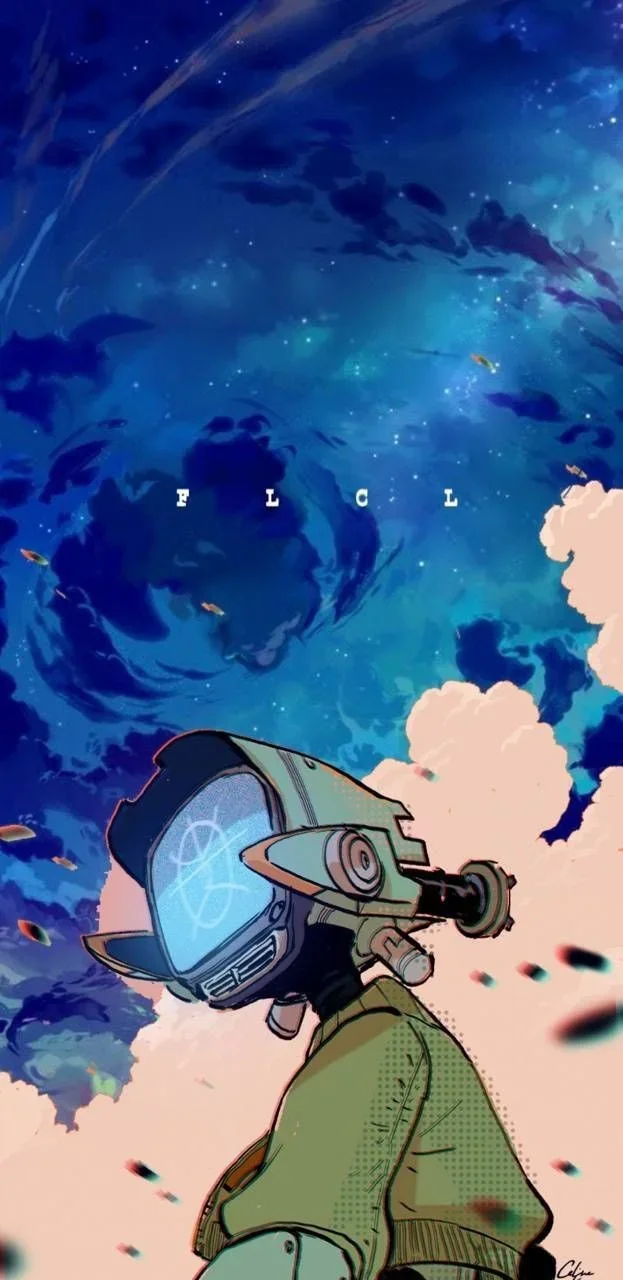 pinterest hình nền anime Canti FLCL với phong cách nghệ thuật độc đáo
