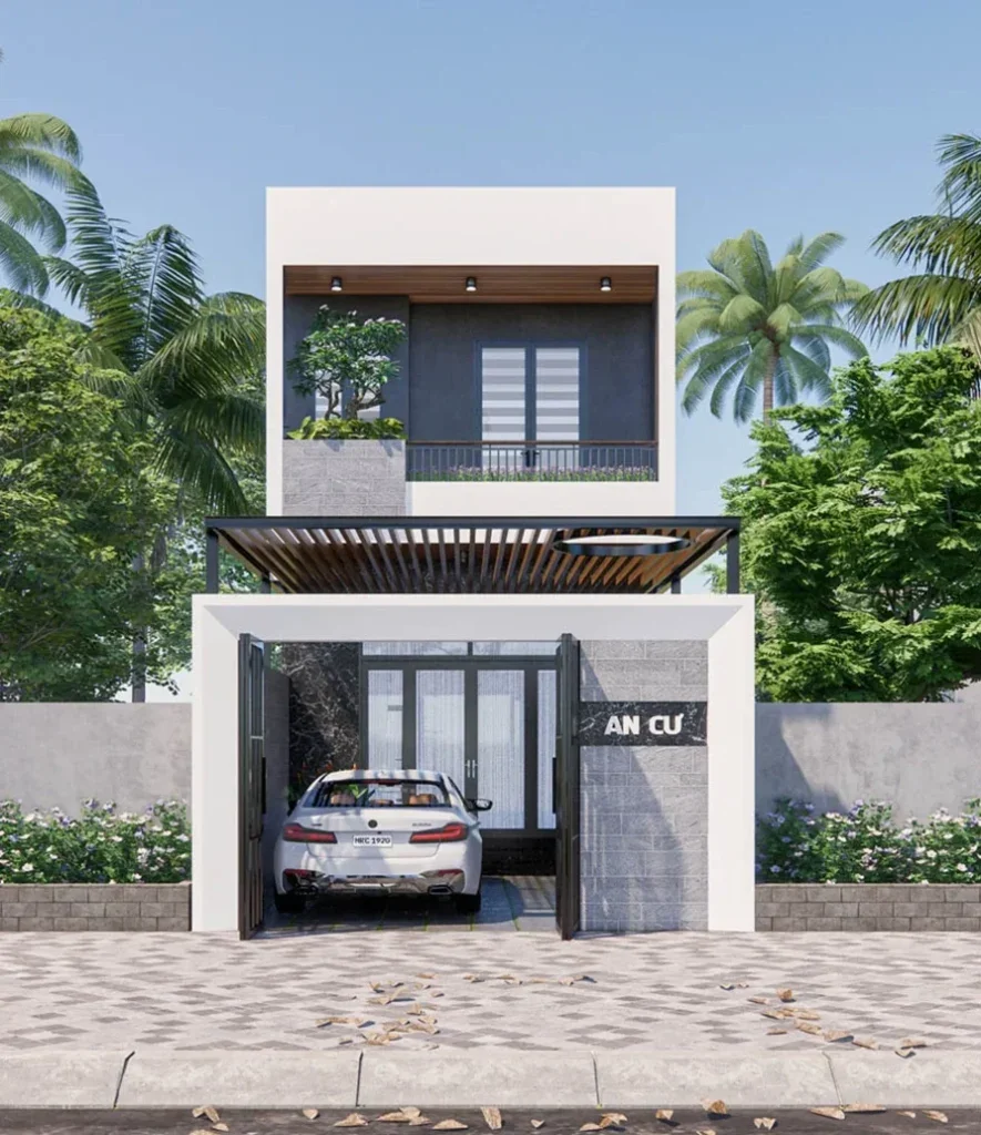 nhà 2 tầng hiện đại đơn giản (3)
