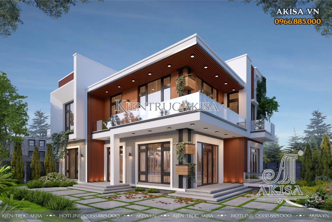 Mẫu nhà đẹp 2 tầng hiện đại 220m2 (CĐT: ông Công - Hồ Chí Minh ...