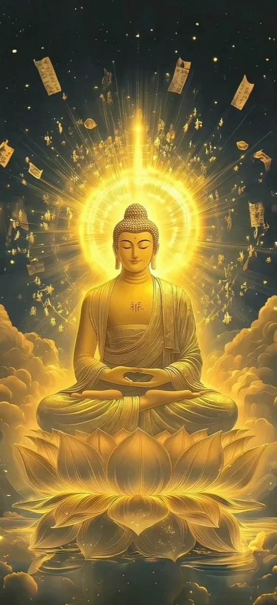 Tranh vẽ Phật Thích Ca với nét vẽ hiện đại