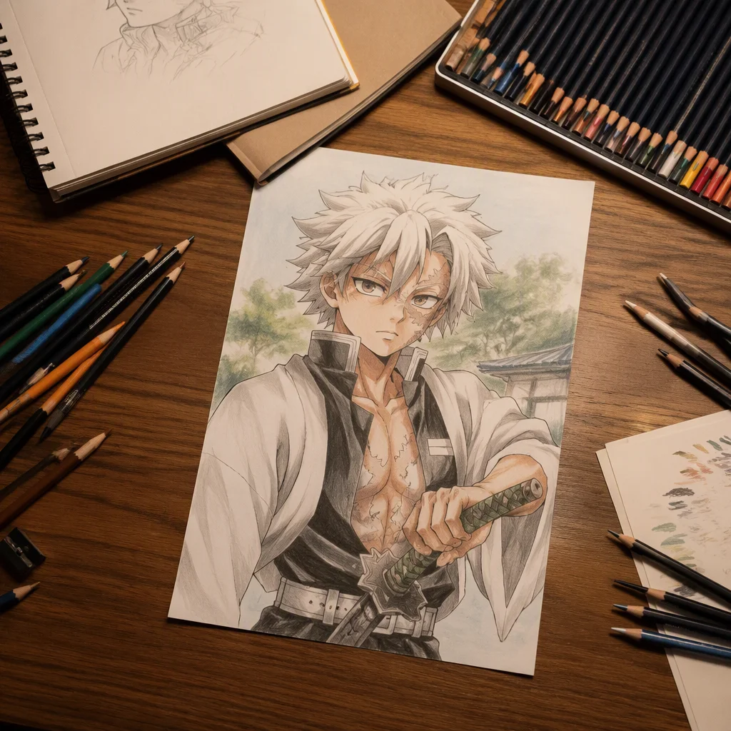 Hình 28 trong bộ sưu tập tranh vẽ anime
