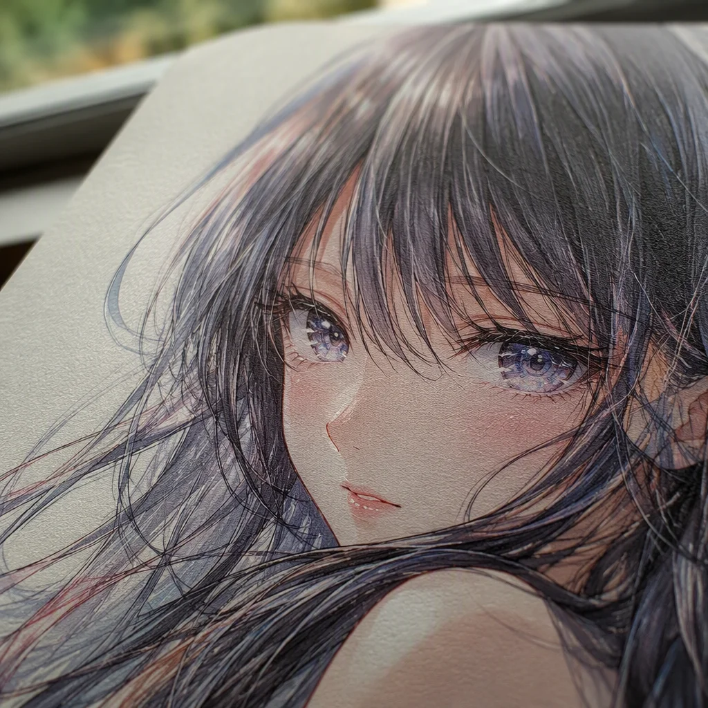 tranh vẽ anime, mẫu 27