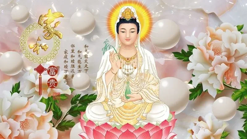 Tổng hợp 101+ Ảnh Phật đẹp làm hình nền điện thoại, máy tính - ảnh nền Quan Thế Âm Bồ Tát - hình 1