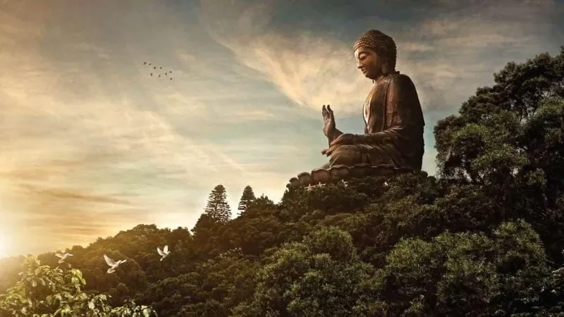 Ảnh nền Phật A Di Đà đẹp - hình 10