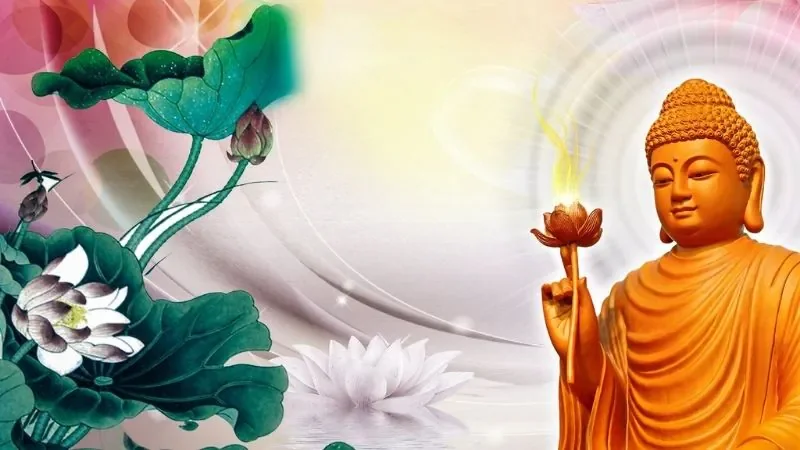 Ảnh nền Phật A Di Đà đẹp - hình 6