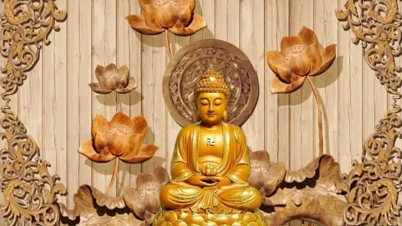 Ảnh nền Phật A Di Đà đẹp - hình 9
