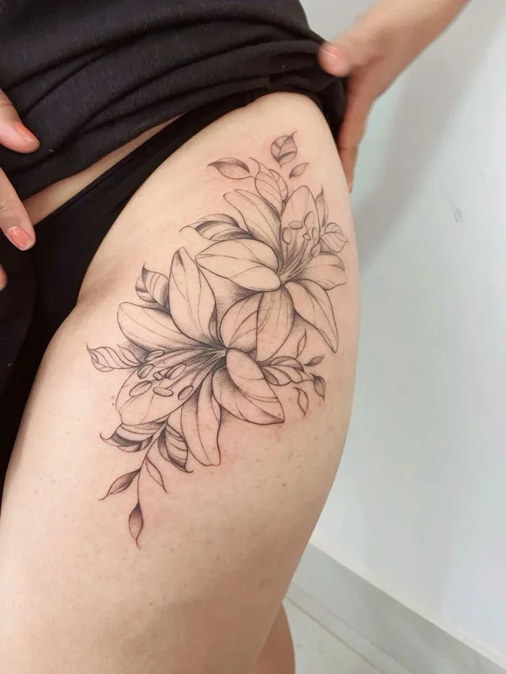xăm hình vùng kín - mẫu 6