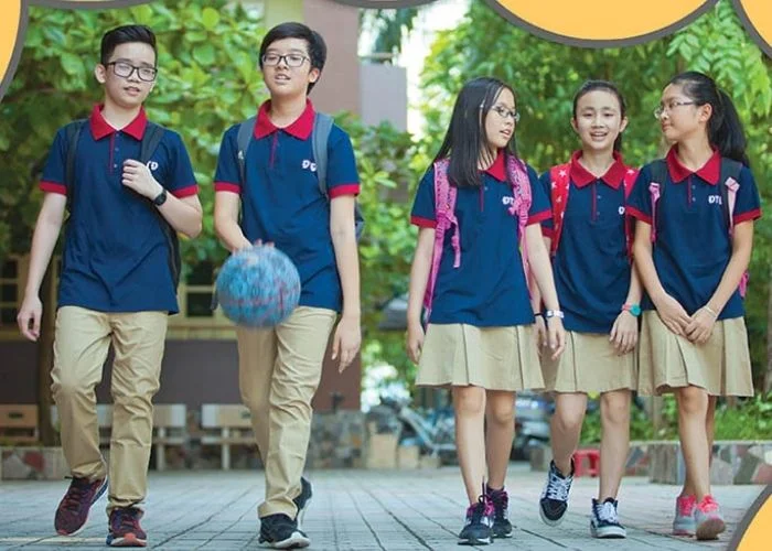 5+ Mẫu đồng phục học sinh cấp 2 thiết kế thanh lịch, kiểu dáng hiện đại
