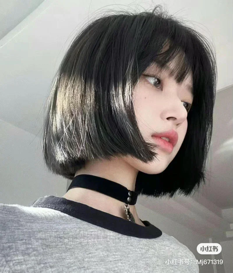 Tóc ngắn cắt bằng (2)