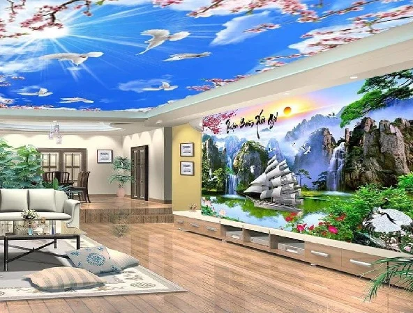Tranh Dán Tường 3D Tại Long Thành Đồng Nai