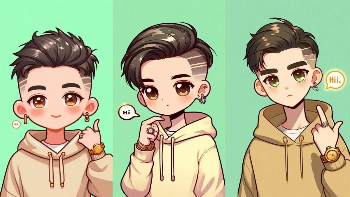 Vẽ chibi phá cách.