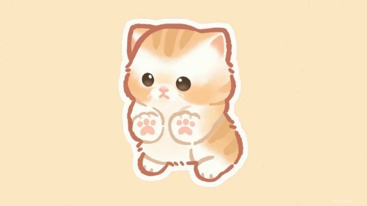 Khám phá thế giới hình con mèo cute anime đầy mê hoặc