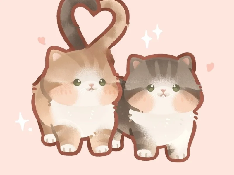 32+ hình ảnh mèo cute ngộ nghĩnh siêu đáng yêu làm avatar