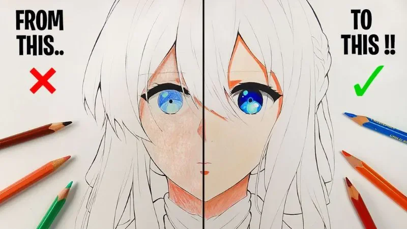 Vẽ tranh anime: Hướng dẫn từng bước cho người mới bắt đầu