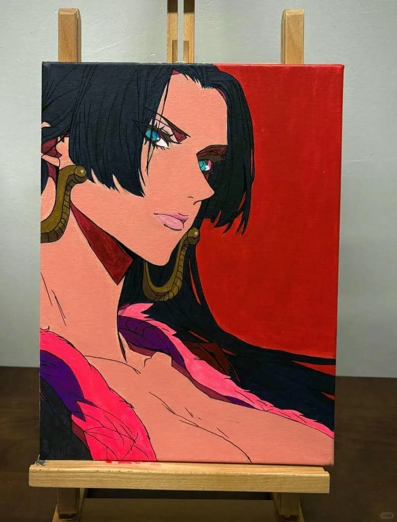 vẽ tranh anime one piece