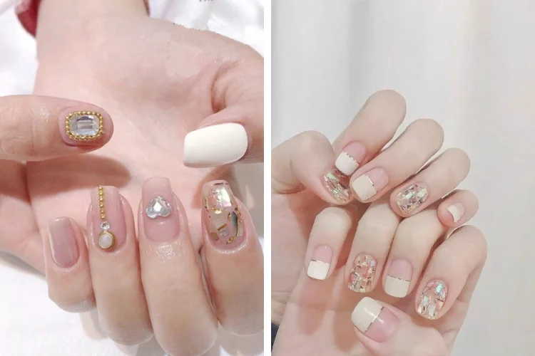 Kiểu móng khảm xà cừ thời thượng (3)