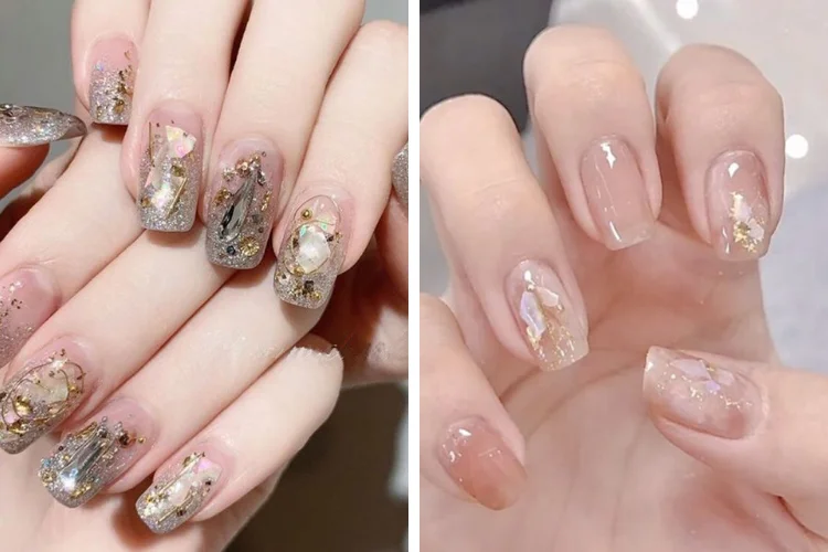 Kiểu móng khảm xà cừ thời thượng (5)