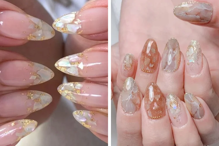 Kiểu móng khảm xà cừ thời thượng