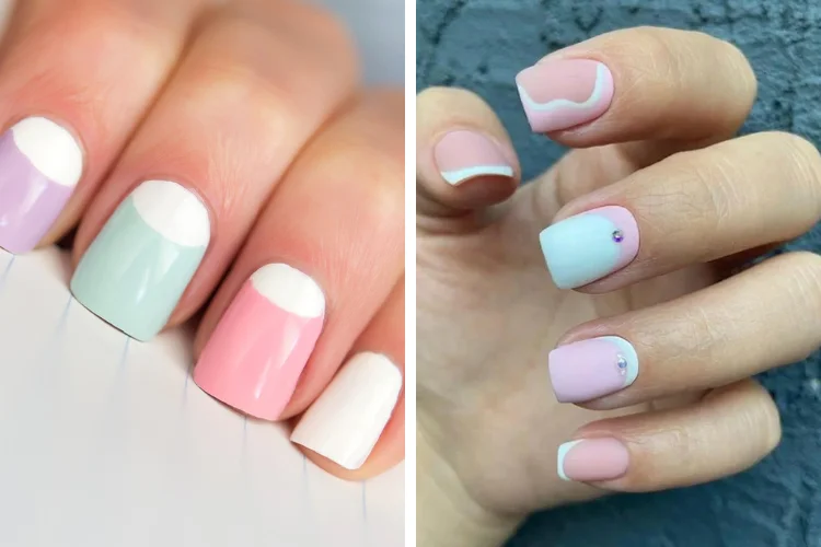 Mẫu nail pastel đẹp nhẹ nhàng (3)