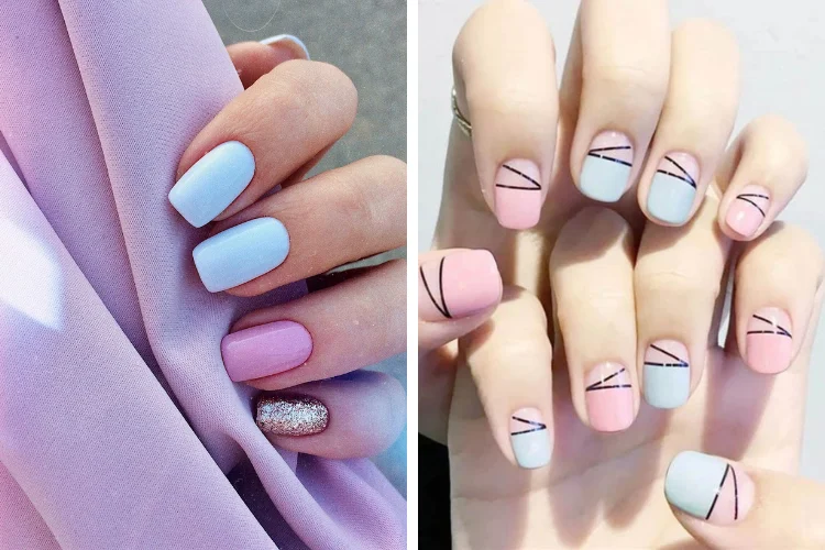 Mẫu nail pastel đẹp nhẹ nhàng (4)