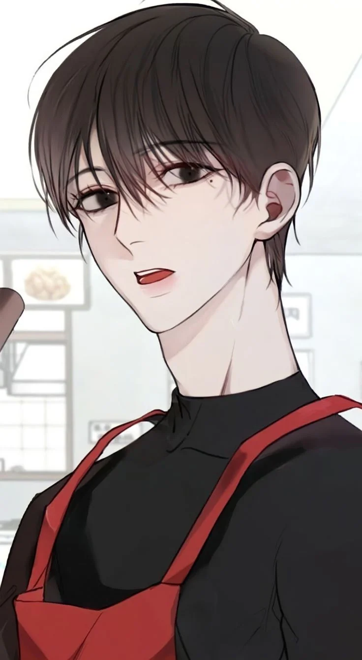 Chân dung nhân vật anime với phong cách hình thái khởi sinh độc đáo
